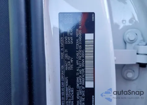 2023 Volvo Xc90 Plus z USA, uszkodzony, nr VIN YV4H600NXP1936075